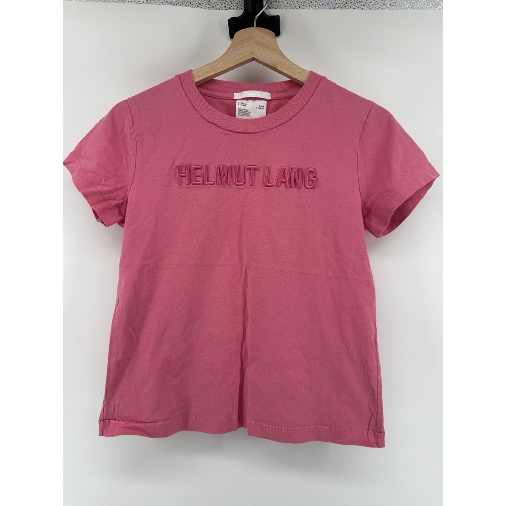 Helmut Lang T-Shirt Big Logo Size Medium